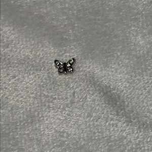 Origami Owl Living Lockets HTF Retired Crystal Butterfly Floating Charm